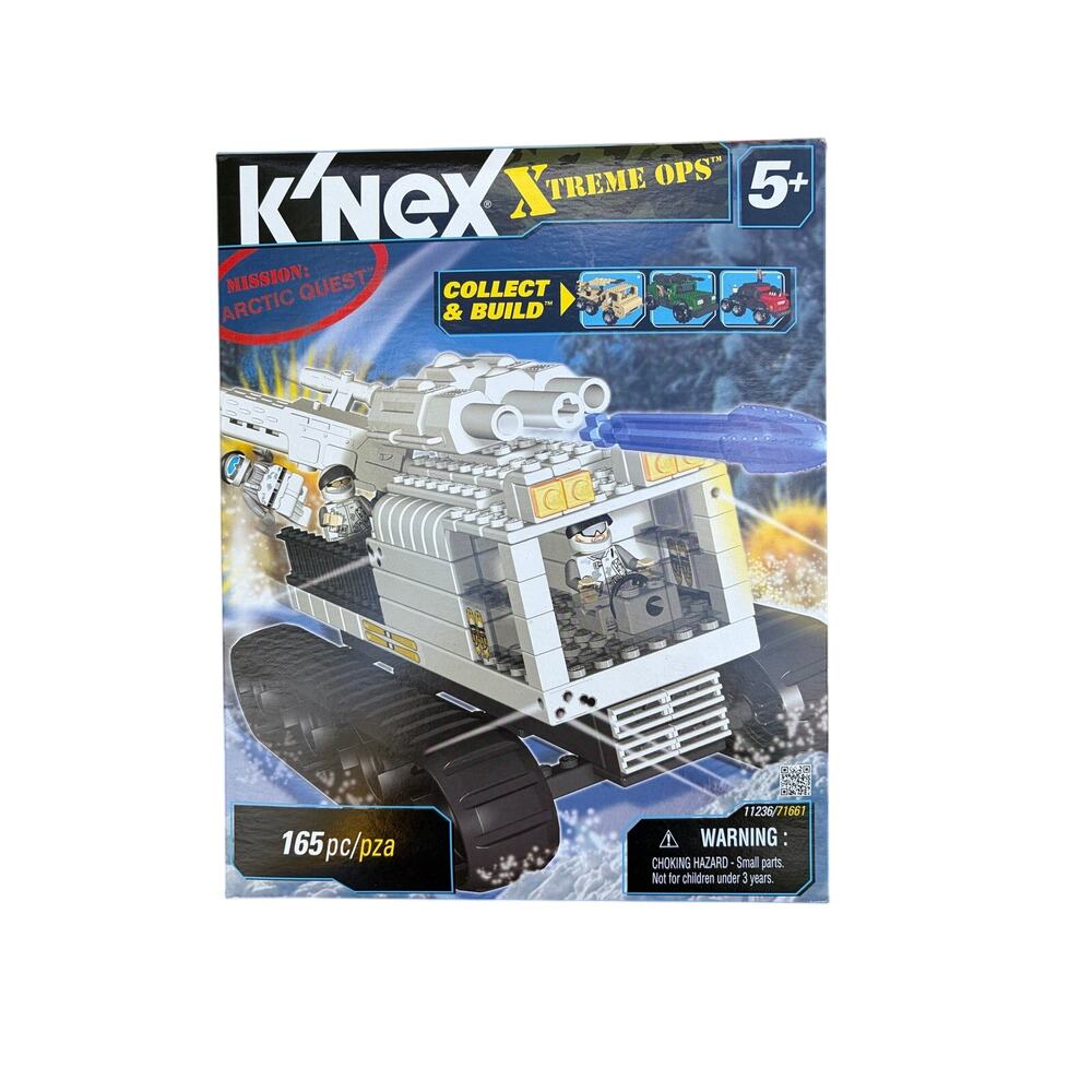 K'nex Xtreme Ops Mission: Arctic Quest collect and build-NIB